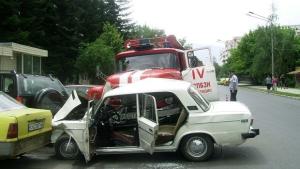 Тежка катастрофа блокира североизточния изход на Бургас