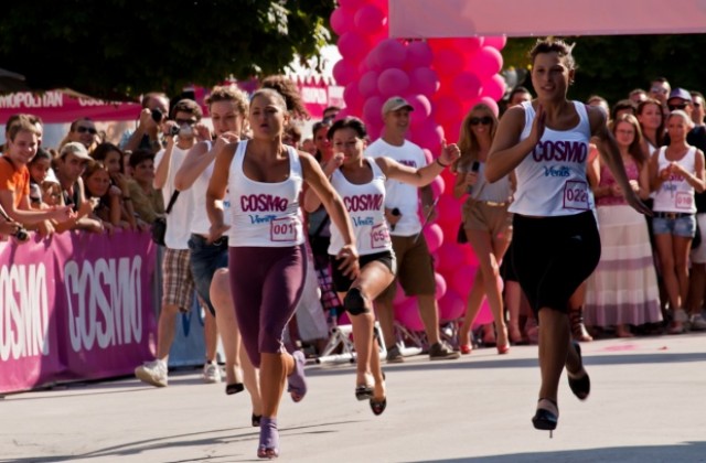 Видинчанка победи в традиционния спринт на високи токчета