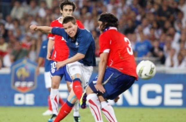 Франция записа равен с Чили