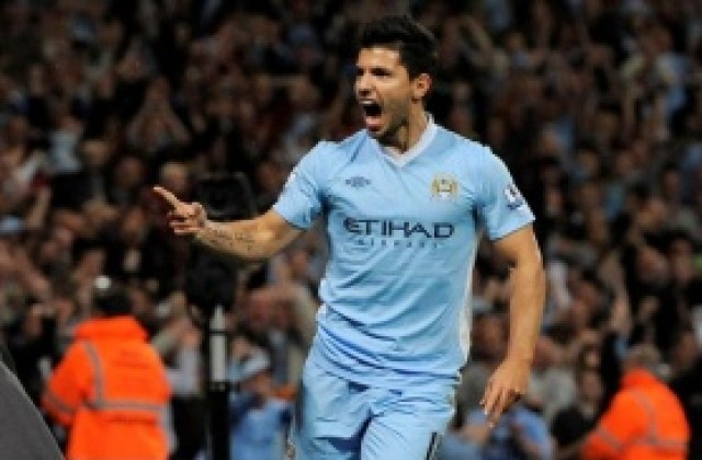 ВИДЕО: Сити започна сезона с 4:0 срещу Суонзи, уникален дебют за Агуеро