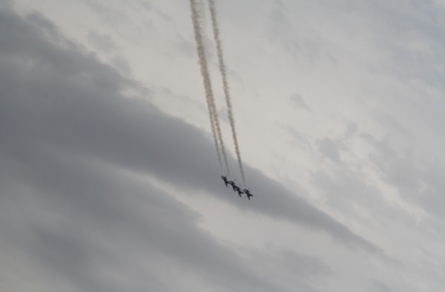 Временна организация на движението за авиофестивала Небе за всички