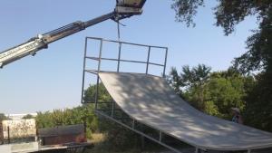 Рампата за скейтъри в Западен вече е факт