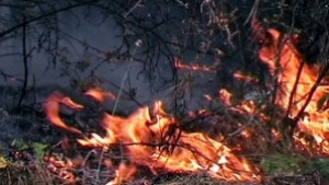 Огън изпепели покрива на къща запалиха и медни проводници