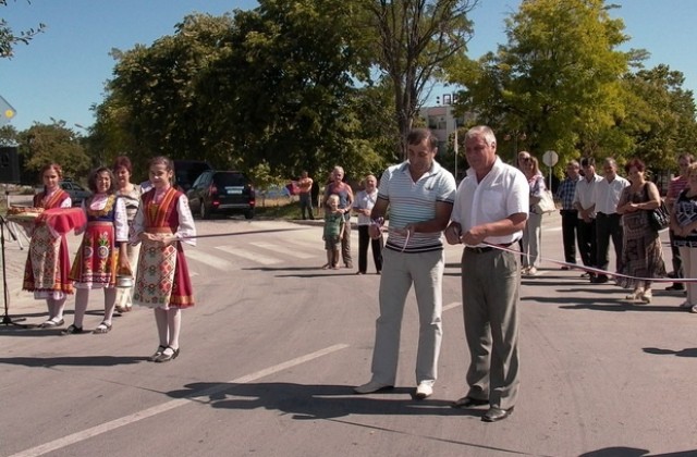 В Нова Загора откриват реконструирани улици