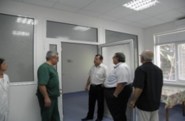 Акушеро-гинекологичното отделение на общинската болница в Севлиево е изцяло обновено