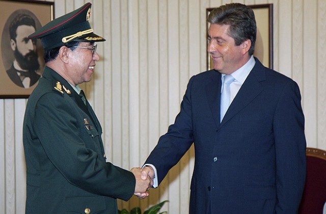 Президентът Първанов се срещна с представители на КНР