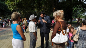 Кметът откри обновения парк Райчо Кирков