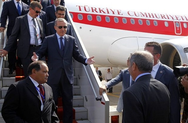 Ердоган засили реториката си срещу Башар Асад по време на визитата си в Триполи