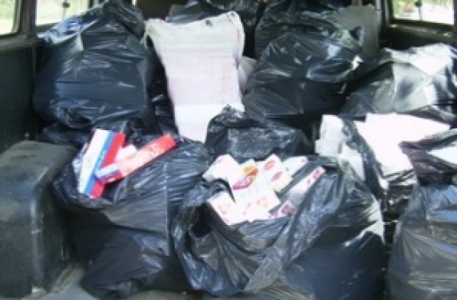 Полицаи иззеха при проверка 47 500 къса цигари