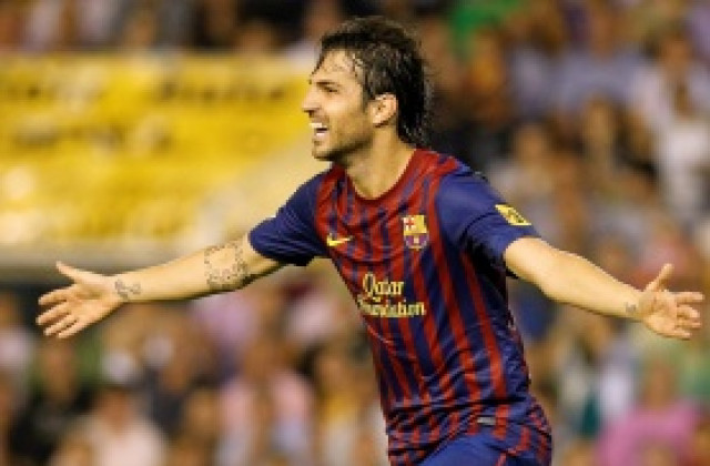 Фабрегас спаси Барселона срещу Валенсия