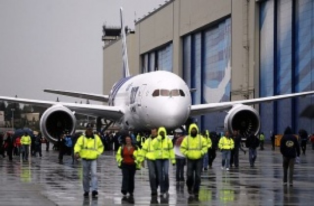 Боинг предаде ключовете на първия 787