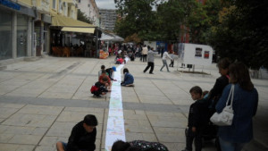 В Сливен се създава найдългата рисунка в подкрепа на толерантността