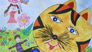 Откриване на Общинската изложба конкурс за детска рисунка Хуморът в