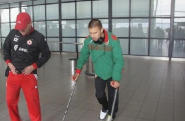 Бандаловски извън игра две седмици