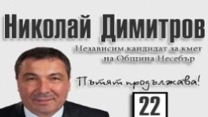 Николай Димитров Бюлетина номер 22 реалноизпълними проекти за община Несебър