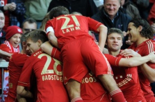 Байерн продължава да бие убедително в Германия