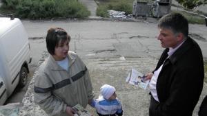 Атанас Атанасов и кандидатите за общински съветници на срещи с