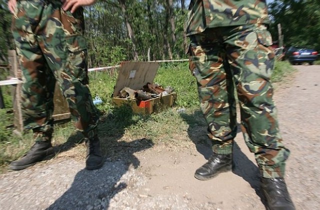 Военна полиция откри изчезналите боеприпаси от Челопечене