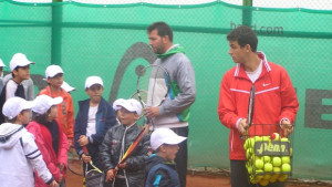 Григор Димитров изнесе открит урок на малки тенисисти