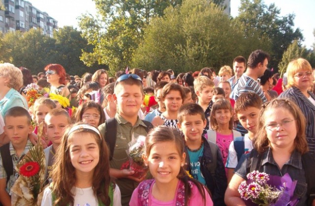 На училище чак в сряда