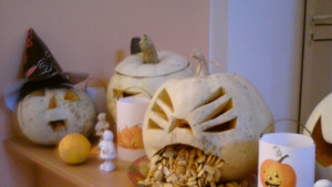 Хелоуин ден за балбез маски