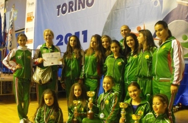Блестящо представяне на танцьорите от ЗОКИ на световни игри в Торино