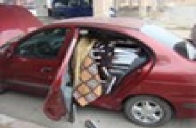 Гранични полицаи иззеха 960 стека контрабандни цигари