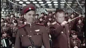 Шведска маса пя химни в прослава на победилата партия