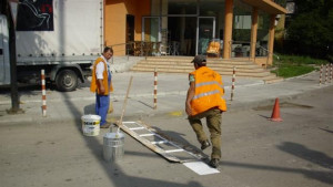 5годишната гаранция важи за новия асфалт и за маркировката