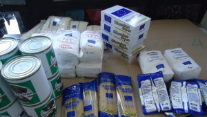В Стралджа започна раздаването на хранителни продукти
