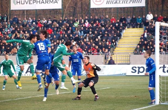 Лудогорец победи трудно Калиакра