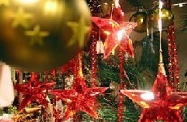 Коледната елха грейва на Никулден