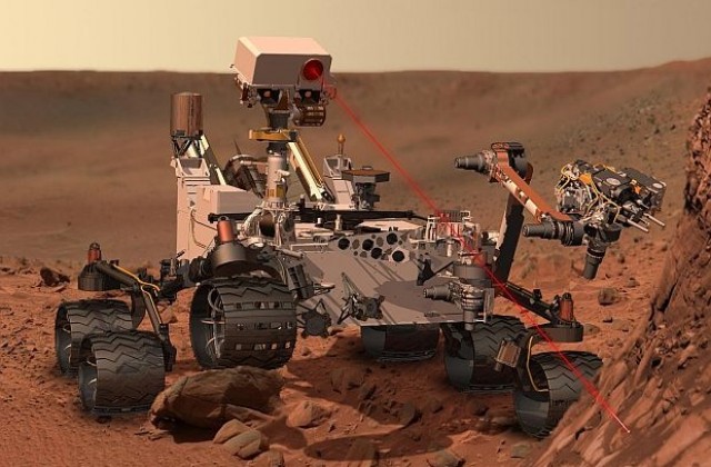 Марсоходът Кюриосити ще търси живот на Червената планета