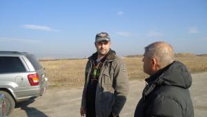 Земеделските производители протестират с техника на пистата край Тенево Ямболско