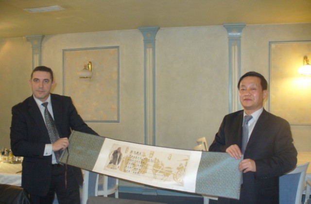 Китайска делегация на посещение в Кюстендил