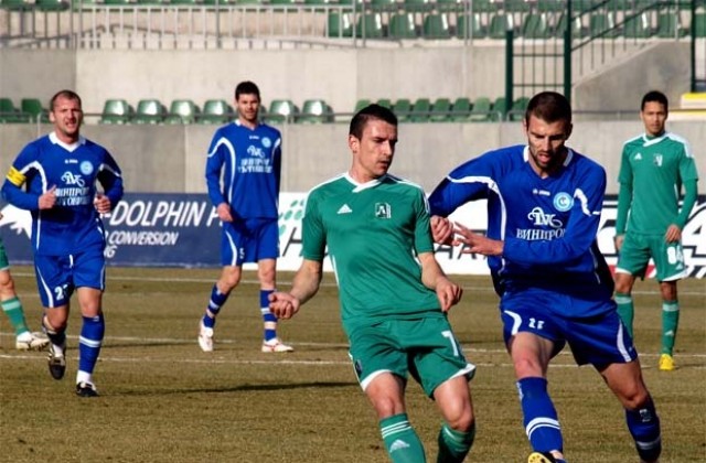 Лудогорец не пожали и комшиите от Търговище, разгром с 5:1