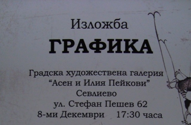 Изложба на студенти в ХГ „Асен и Илия Пейкови в Севлиево
