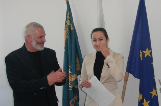 Стрелкинята Пламена Миткина стана спортист на Силистра за 2011 година