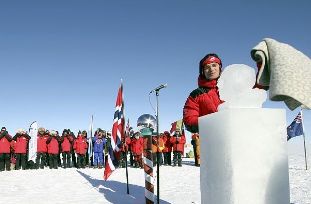 Навършва се век, откакто норвежецът Амундсен достига Южния полюс