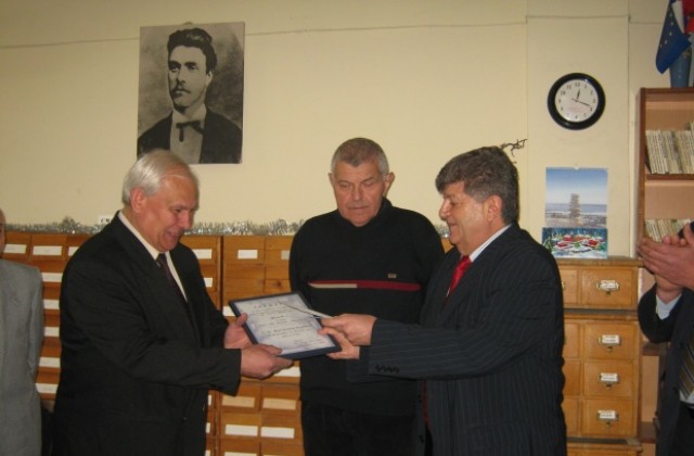 Иван Хаджийски с поредното признание за труда си