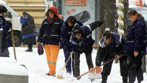 121 снегорина са на терен в София