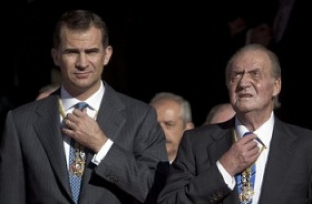 Испанският крал печели 292 552 евро годишно