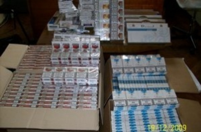7000 кутии цигари без бандерол в Сливен