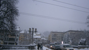 Снеговалеж в Габровска област