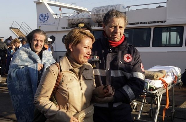 Организацията по евакуирането от кораба край Тоскана била „равна на нула”