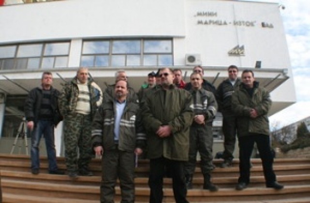 Стачката на миньорите продължава