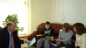 Кметът на Стралджа поздрави сребърният медалист от националния турнир по