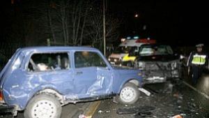 Шофьор пострада при катастрофа на Симеоновско шосе