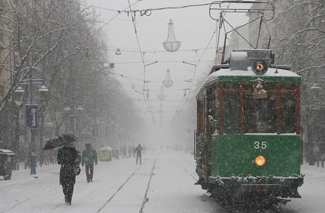 187 снегопочистващи машини са на терен в София