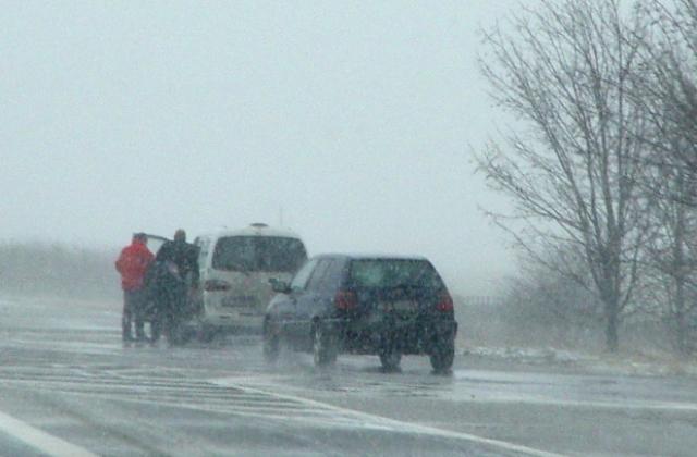 Снегът затрупа Пазарджишко
